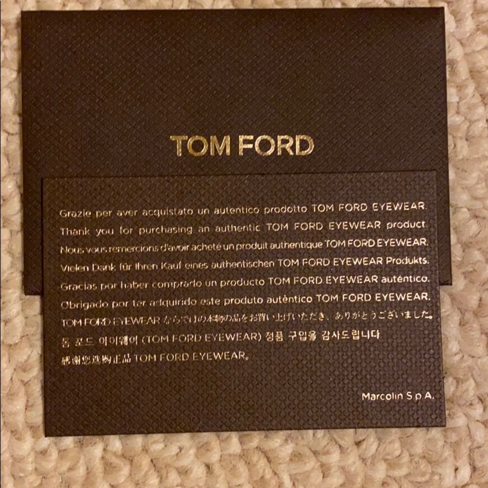 Tom Ford Sunglasses (Thick Frames) - image 4